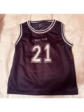 Lucky link black tank jersey